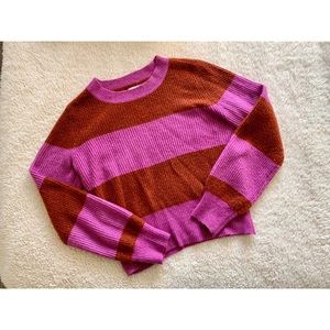 American Eagle Rugby Striped Sweater